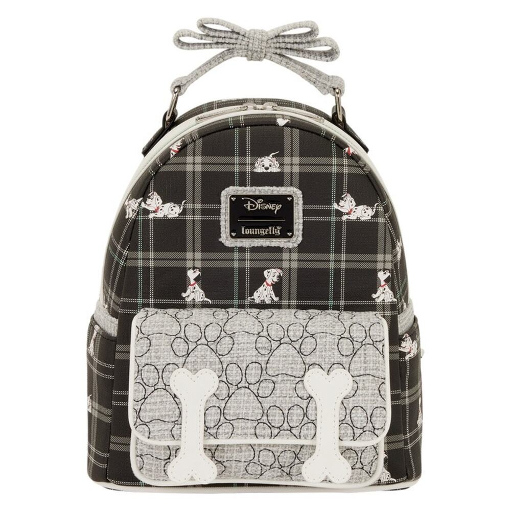 Loungefly 101 Dalmatians Exclusive Plaid Mini Backpack NWT!